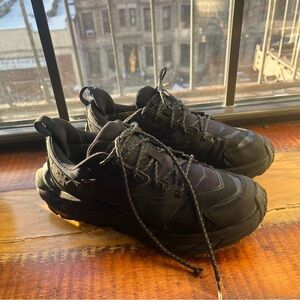 Black / Black HOKA Anacapa 2 Low GTX